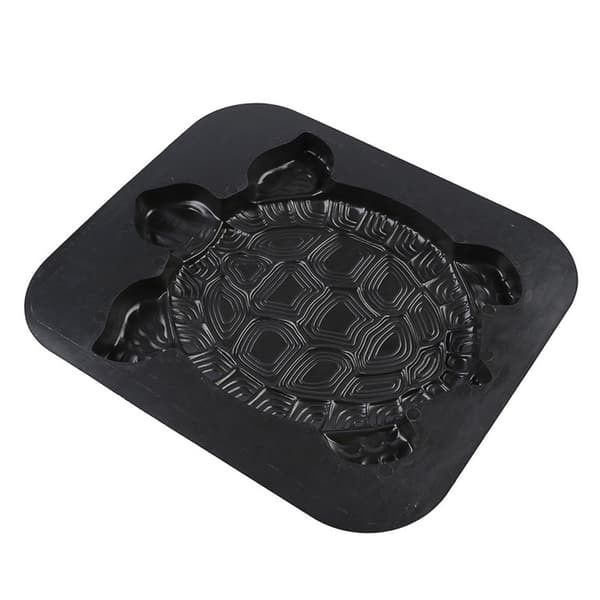 Reusable Garden Paver Turtle Flat Mold Create Stone Texture Outdoor Floor Decoration