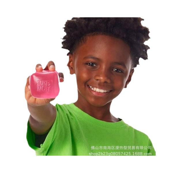 Schylling Needoh Nice Cube - Sensory Toy, Stress Relief Squeeze Toy, Cube Shaped Squeeze Cube