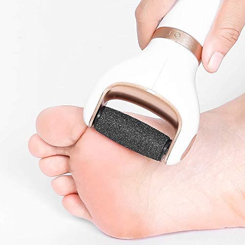Foot Callus Remover - Rechargeable - Foot Callus Remover, High-Speed Foot File with Two Easily Replaceable Rollers