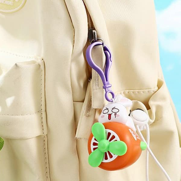 Creative Drawstring Keychain 3D Rabbit Carrot Airplane Pendant Keychain Decompression Toy for Women Bag Handbag Backpack