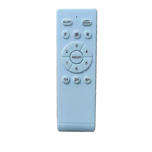 Ceiling Fan Remote Control: Universal Fan Remote - 1/2/4 H Timer & Speed Regulator for Flush Mount Ceiling Light 8X6.5X0.25cm