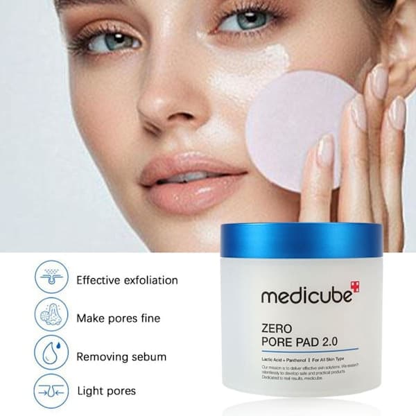 MEDICUBE Zero Pore Pad 2.0 70 pads K-BeautyP