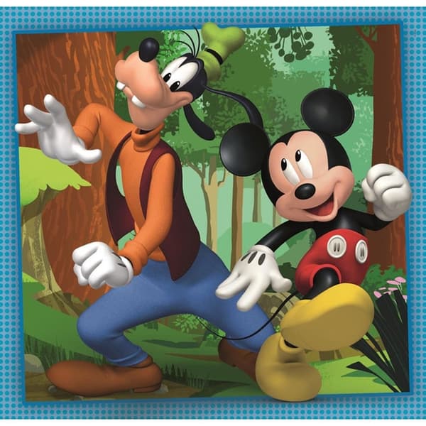 Disney Mickey Mouse Klubhus 3x48 brikker puslespil 338