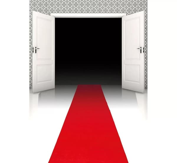 Red carpet / runner - red carpet Red red