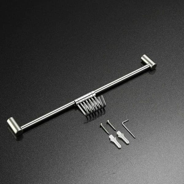 7-hook Stainless Steel 304 Kitchen Rail, Hanging Rod for Kitchen Utensils, Pot Holders, Cup Holders with Hooks, Kitchen Accessories