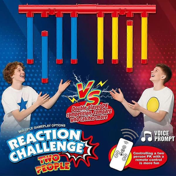 Catch the Sticks Game 2025 Reflex Challenge Game Hand Eye Coordination Training for Kids Adults