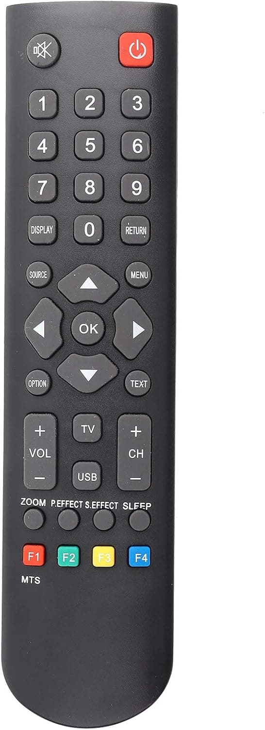 Thomson fjernkontroll - Universell fjernkontrollerstatning for Rc3000E02 Thomson Erisson Telecommande Selecline Svart