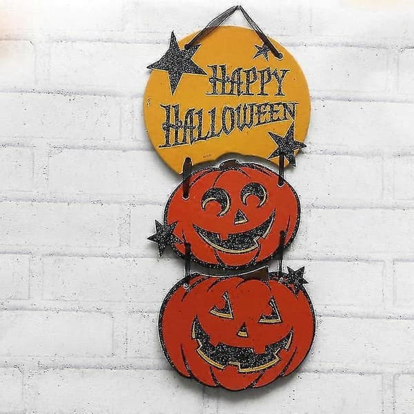 Simple Halloween Door Hanger for Holiday Decoration Needs