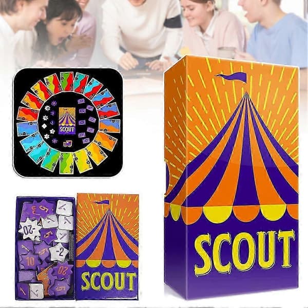 Scout Board Game Fun Classic Tabletop Game for Adults Kids Teens
