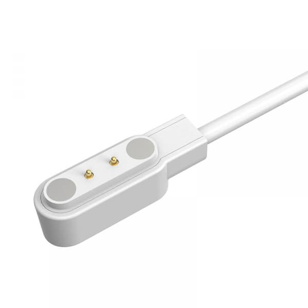 Opladerkabel til Colmi C81 Opladerledning Dockingstation Kabel Smartwatches 60 cm Længde Oplader Sort