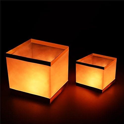 20 pcs Water Floating Lantern Waterproof Candle Holder
