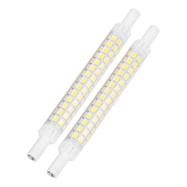 2 Pcs R7S 98LED Bulb Double Socket 118mm Dimmable Floodlight Lamp Accessory Warm White 200-240V
