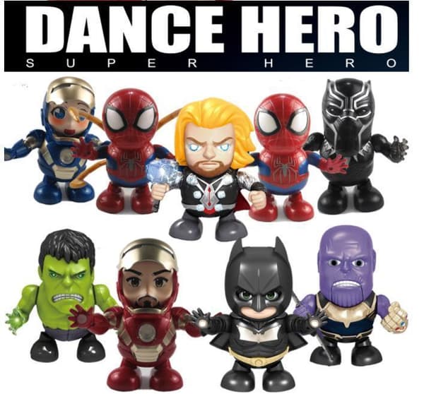 Marvel Helter Dansehelt 8 stk. Modeller Thaons