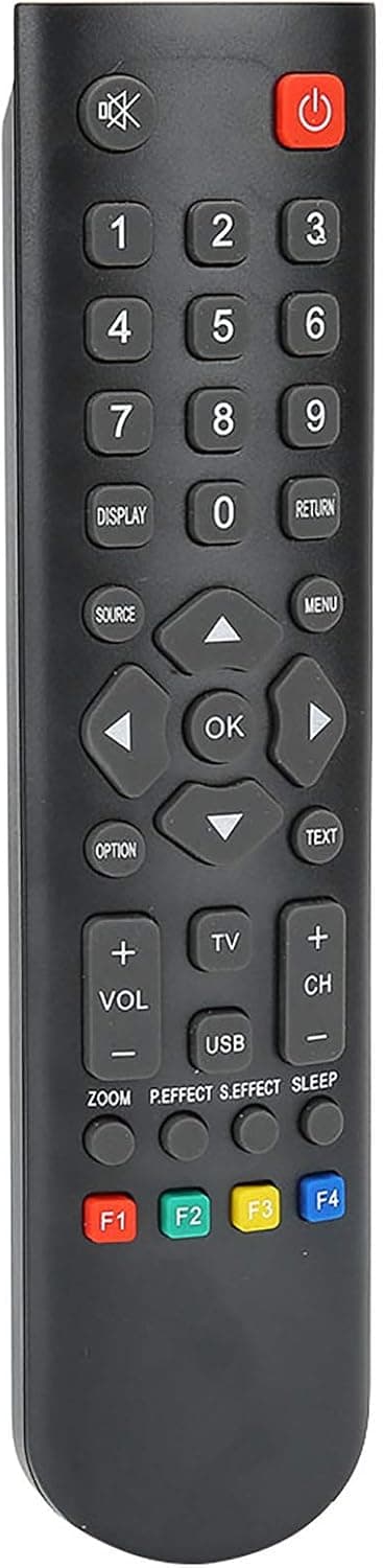 Thomson fjernkontroll - Universell fjernkontrollerstatning for Rc3000E02 Thomson Erisson Telecommande Selecline Svart