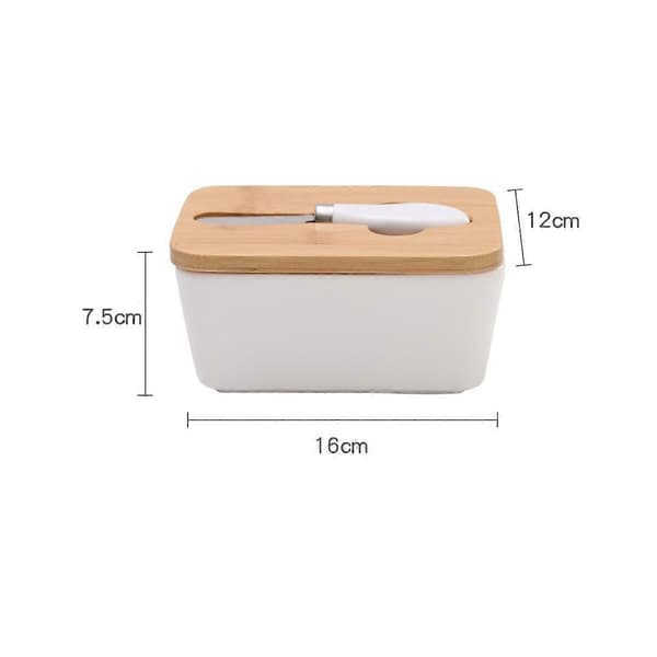 Food Container Ceramic Butter Dish Nordic Style Butter Box Storage Container Candy Box