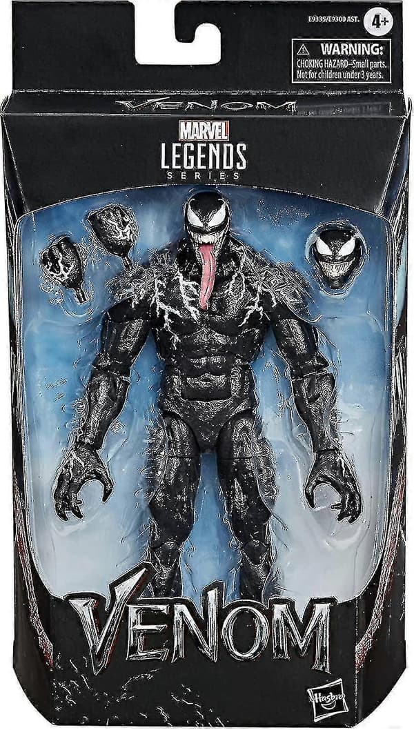 Sunrain Legends Venom Samlefigur, 15 cm, med 3 Tilbehør - 1588
