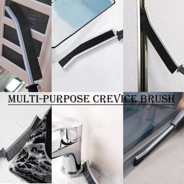 11 Pieces Grout Brushes, Cleaning Brushes with Hard Bristles for Grout, Cleaning Tools for Bathroom Kitchen Small Spaces