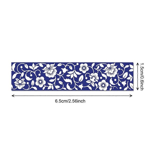 12 rullar sjöjungfru Washi-tejp, scrapbookingmaterial, maskeringstejp