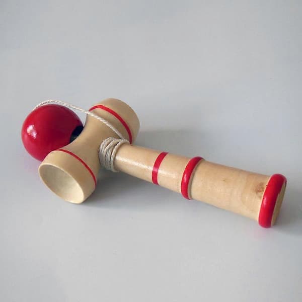 2 stk. Kendama Trælegetøj Japansk Kop og Bold Legetøj Spil til Børn Voksne