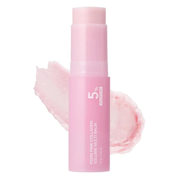 Pink Collagen Volume Multi Balm - Improves Fine Lines and Firms Moisturizing Stick