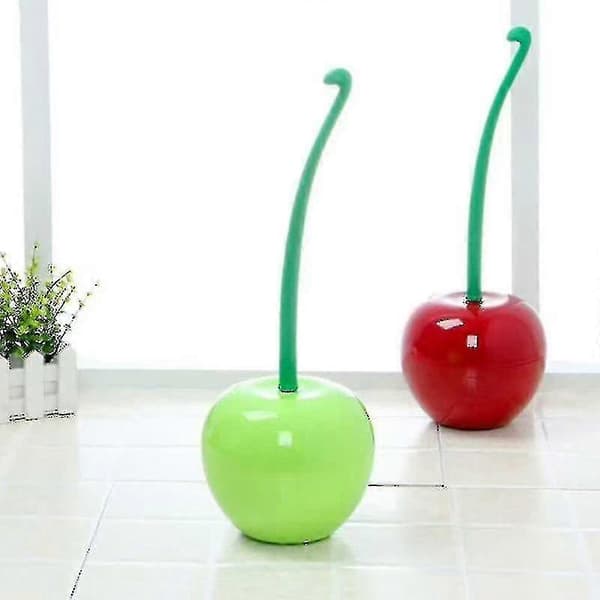 Cherry Toilet Brush Set Standing