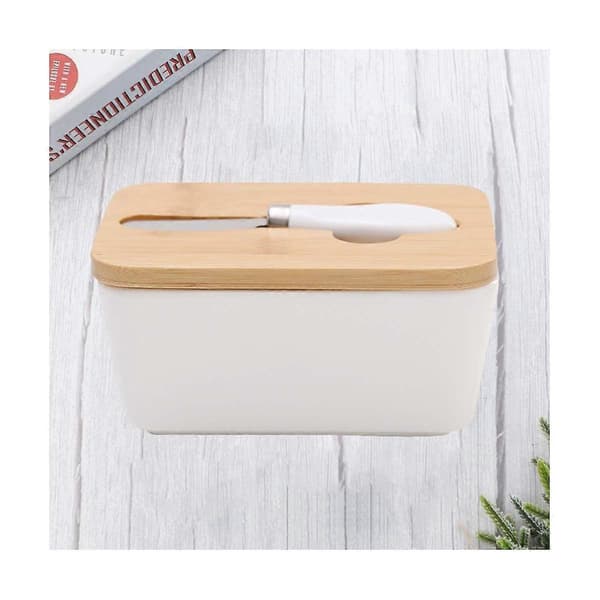 Food Container Ceramic Butter Dish Nordic Style Butter Box Storage Container Candy Box