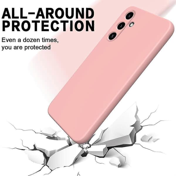 Flytande silikondeksel til Samsung Galaxy A55 5G Pink