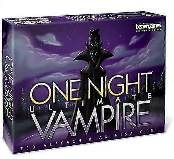 Englanninkielinen lautapeli One Night Ultimate Werewolf Vampire