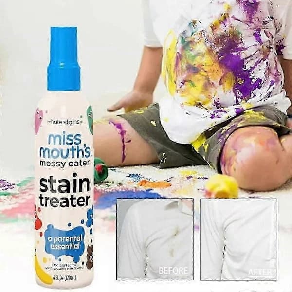 2-pakning Miss Mouth's Messy Eater Flekkfjerner Spray 120ml