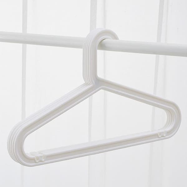 10-pack standard PP hanger, lightweight shirt hanger for daily use