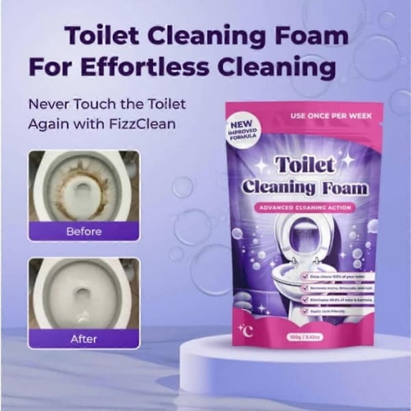 Fizzclean Toiletskumrens, Insta-Action Fizzclean Skumrens 300g