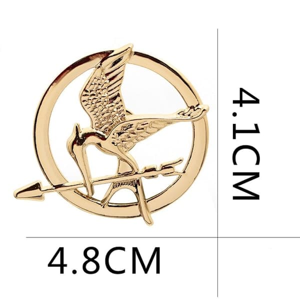 Nälkäpeli, Matkija, Rekvisiittaneula Rintakoru