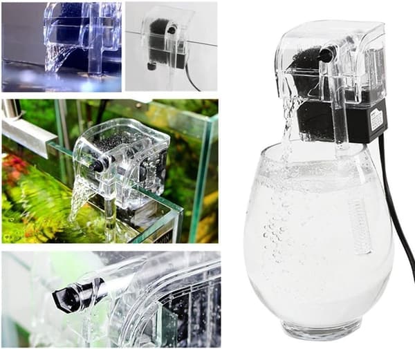 Aquarium hang filter Aquarium Power Filter Waterfall Water Pump