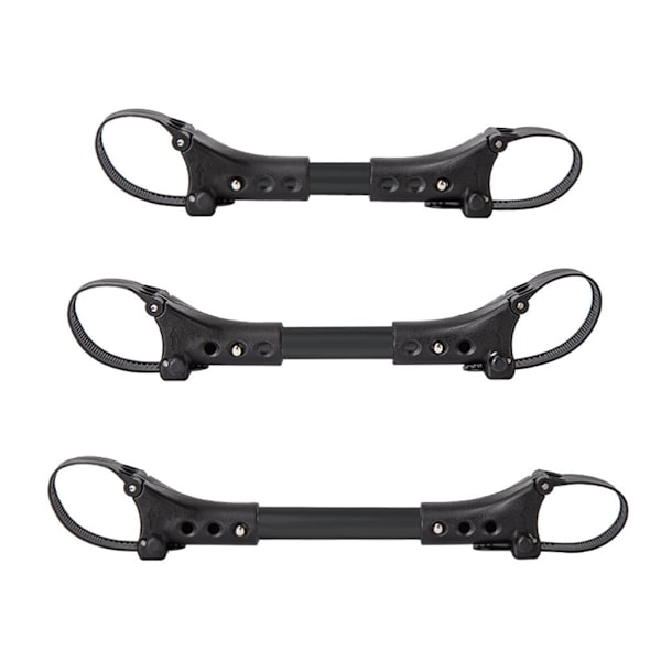 3 Pcs Twin Stroller Connector Universal Joints Triplets Quadruplets Infant Stroller Secure Straps Adjustable Link Hook