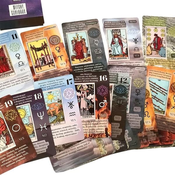 Tarotdæk til begyndere Vintage sæt B