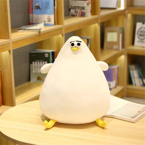 Simulation Hen Doll, Funny Fat Chicken Plush Toy 38cm