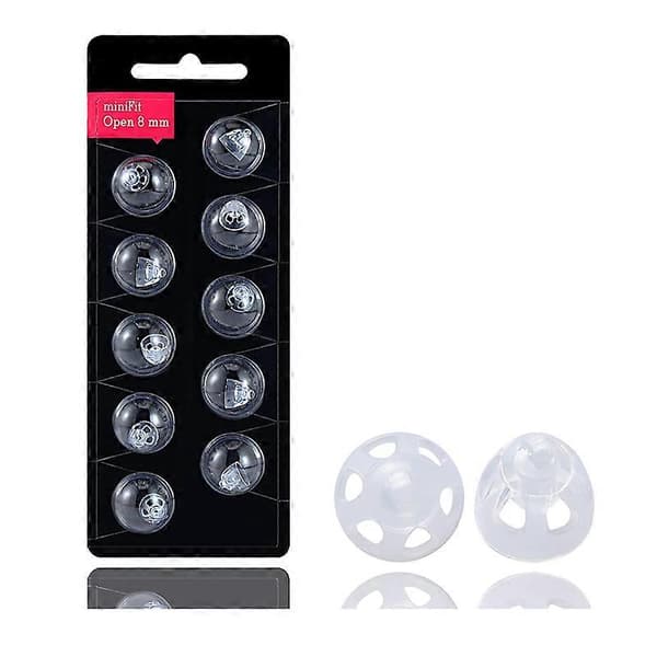 Høreværn til Minifit Bass 8mm Åben (3-pak), Hætte