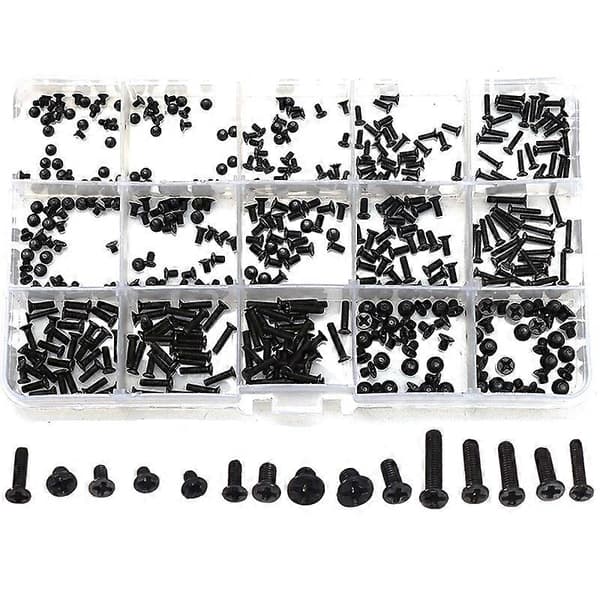 450 Pcs M2 M2.5 M3 Laptop Notebook Computer Screw Kit Set for IBM HP