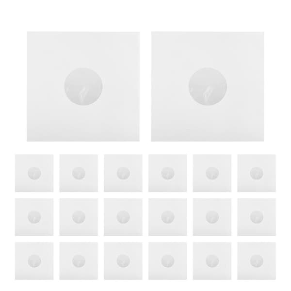 20 pcs anti-static rice paper inner sleeves for records