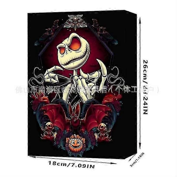 2026 The Nightmare Before Christmas Jack Skellington Horror Julekalender til Halloween 1