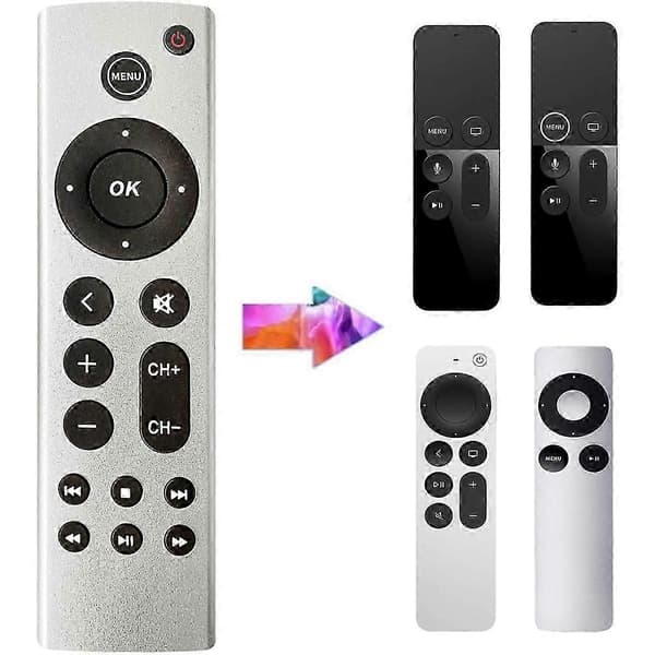 Universal Remote Control for Apple TV 4K, Apple TV Box (2nd 3rd Generation)