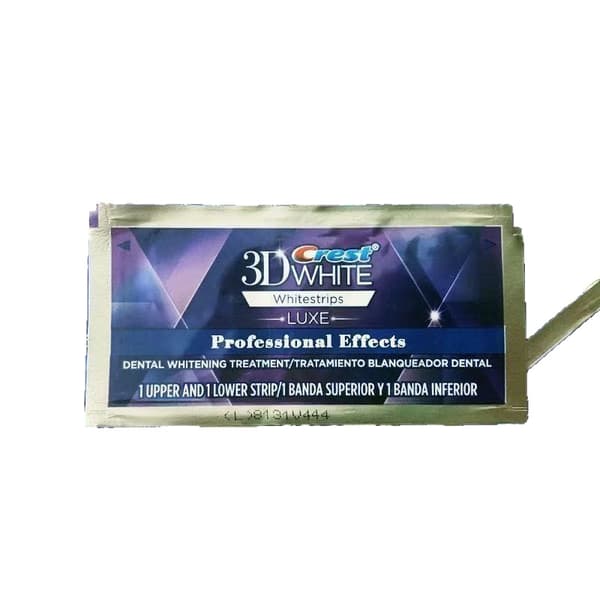 3D White Professional Effects -hampaidenvalkaisuliuskat, White Luxe 5 paria