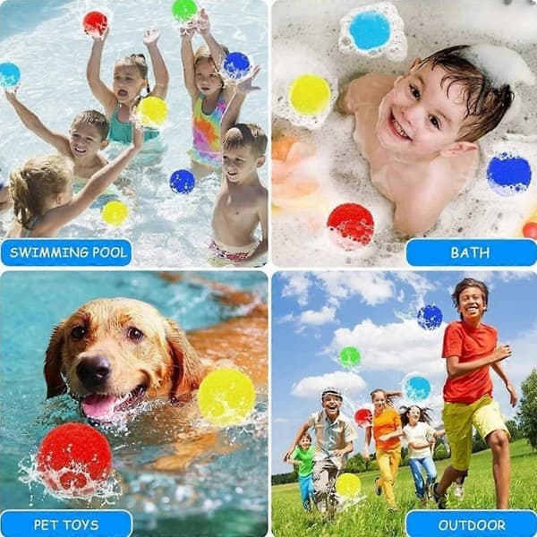Genanvendelige vandsvampebolde, Kiddospace genanvendelige vandsvampebolde D D 30pcs