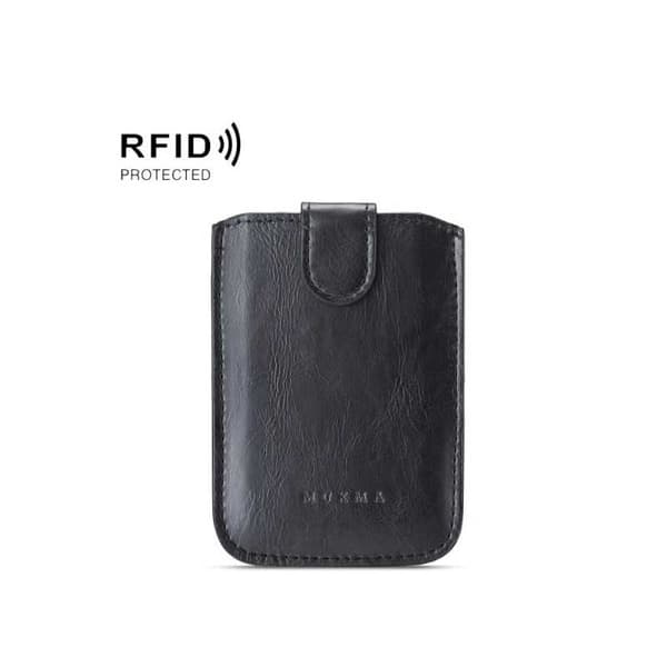 Selvklæbende RFID-kortholder til mobiltelefon Black