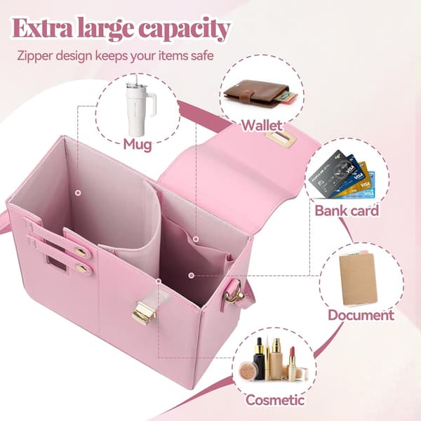 Stanley Cup Carrying Case, Accessories for Most Water Bottles with Compartments and Adjustable Shoulder Strap, Compatible with Stanley Cup