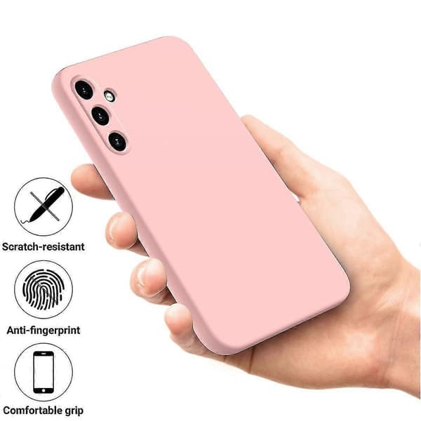 Flytande silikondeksel til Samsung Galaxy A55 5G Pink
