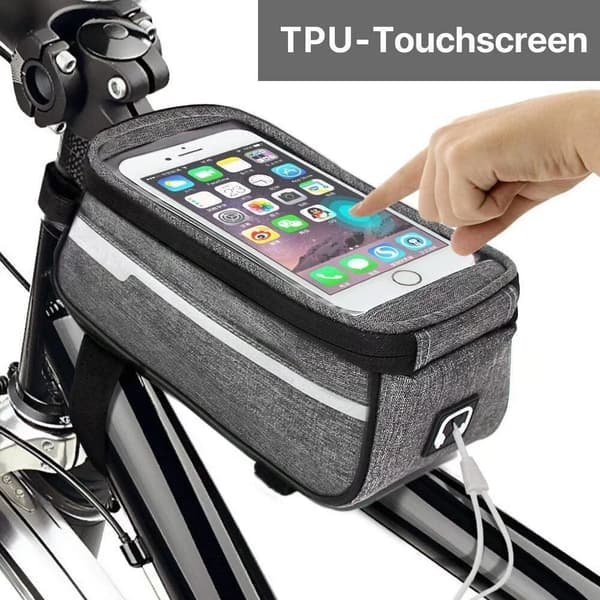 Bicycle Bag Frame Bag Bicycle Mobile Holder, Bicycle