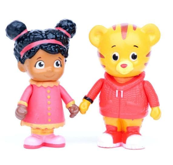 5 stk. Daniel Tigers kvarter figurer