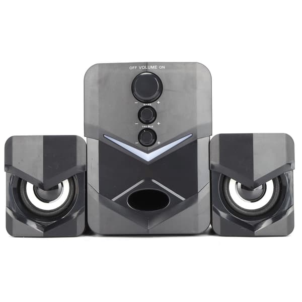 Sounder Kablet Multimedie Stereo Højttaler med Subwoofer til Hjemmecomputer Bærbar