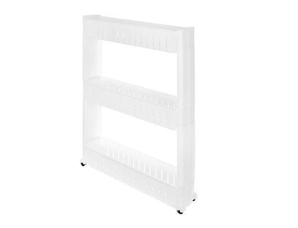 Shelf on Wheels / Storage Shelf - Store & Organize Organizer Vit white
